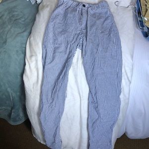 Brandy Melville striped Tilden pant